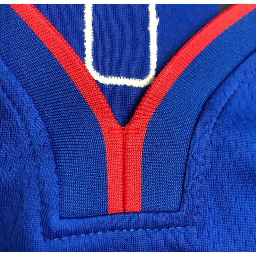 Men's Detroit Pistons Allen Iverson #1 Blue 2021/22 Swingman NBA Jersey - Icon Edition-Pro Kit Vault | Brand New 26/27 Sports Jerseys